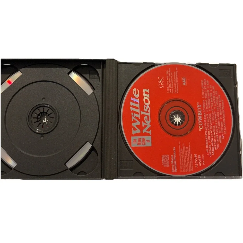 Willie Nelson The Many Sides Of 3 CD Box‎ Set 1992 Sony Music Classic Country
